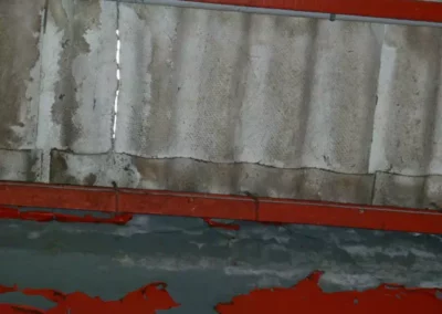 recherche et réparation de fuites sur couverture amiante ciment