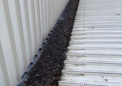 nettoyage et rapport sur chêneau bâtiment Melun 77