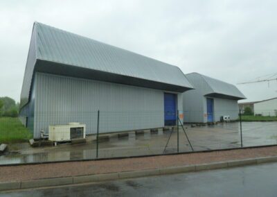 recherche de fuites sur couverture sèche d'un entrepôt