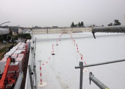 réhabilitaion, bardage, étanchéité du gymnase du Grand Clos Ville de Montragis 45