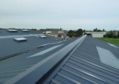 remplacement couverture fibrociment par du bac sec LECUREUR SEMENCES Artenay 45