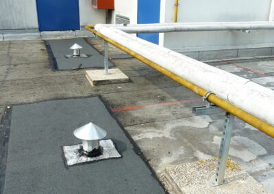 réparation de fuite et création de ventilation sur une clinique