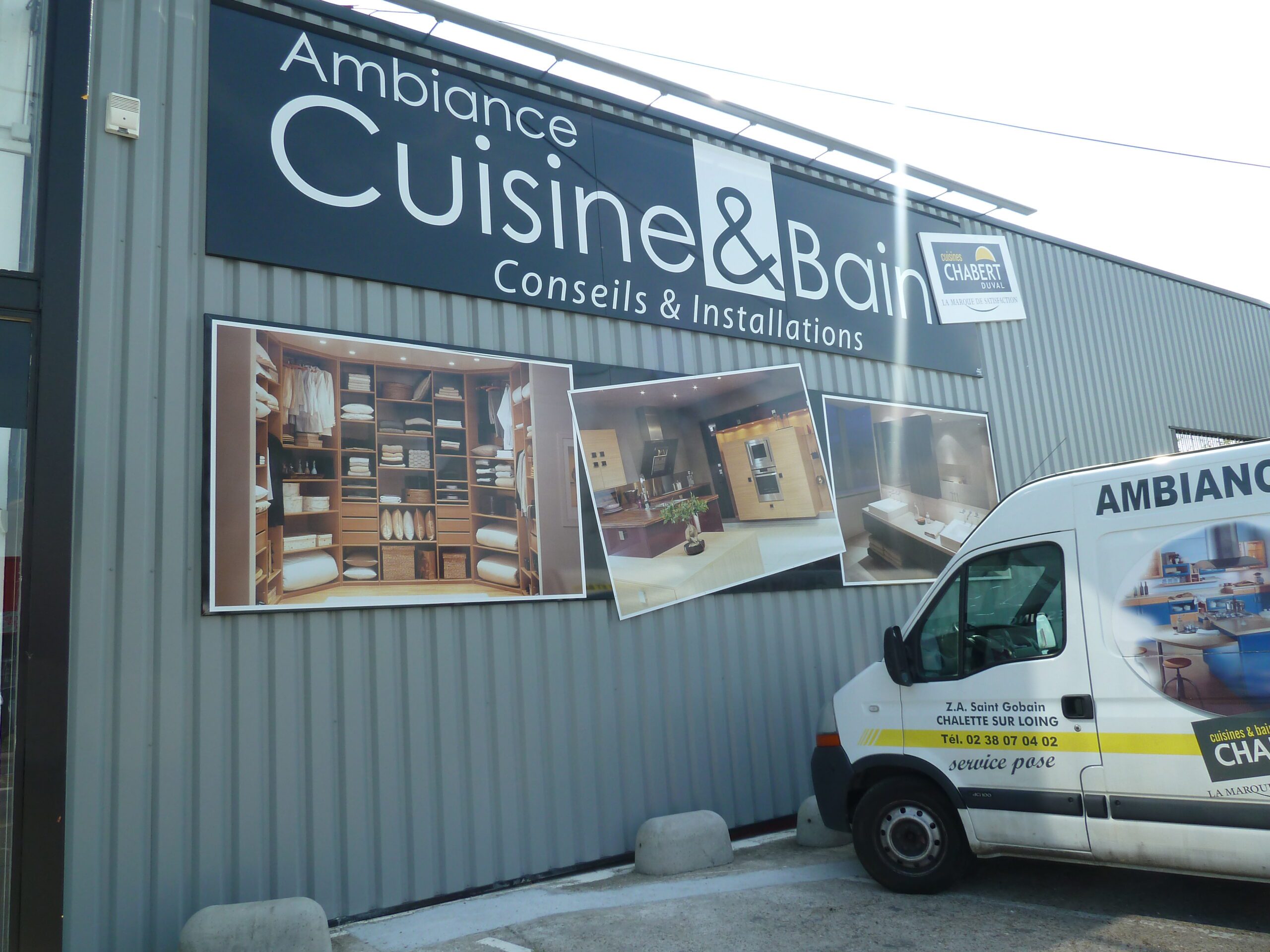 réfection bardage vertical cuisiniste à Amilly 45