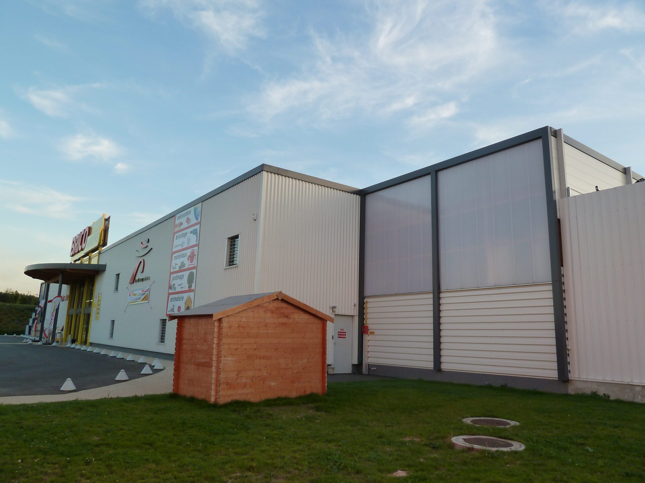 Bardage d'un société