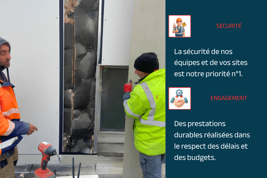 remplacement voûte filante avec désenfumage VISCO à Châlette-sur-Loing 45